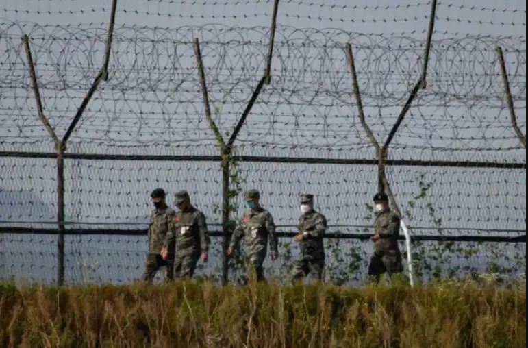 South Korean border