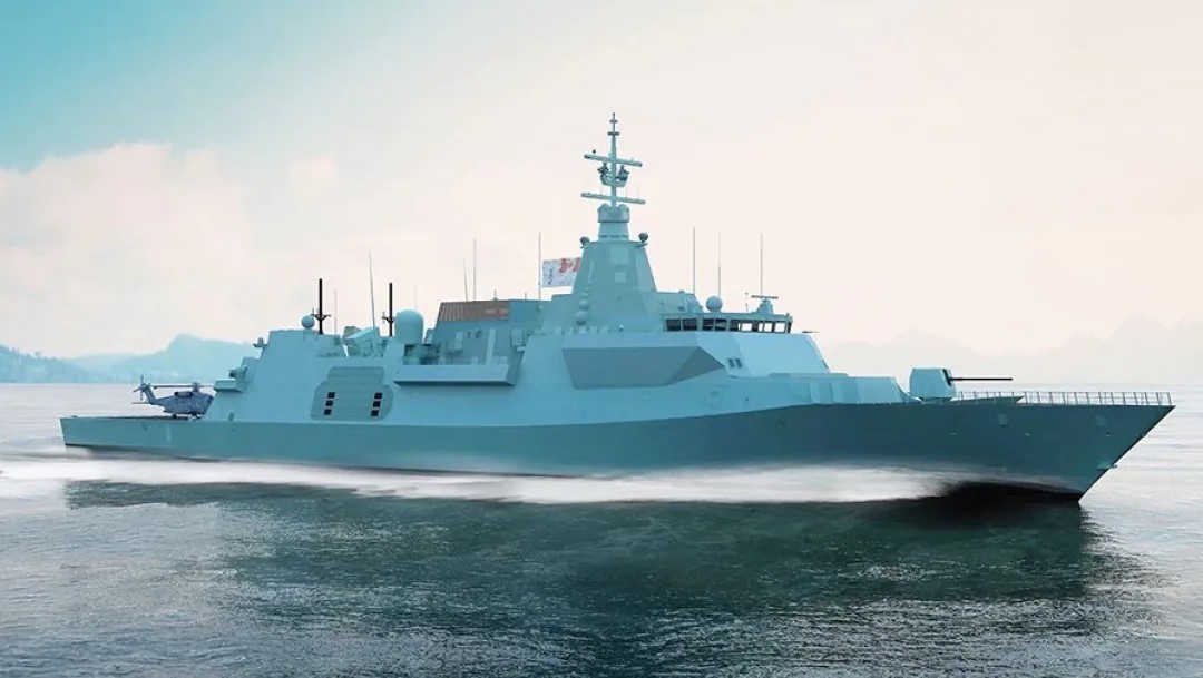 Canadian warship
