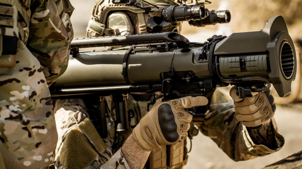 Carl Gustaf anti-armor rifle