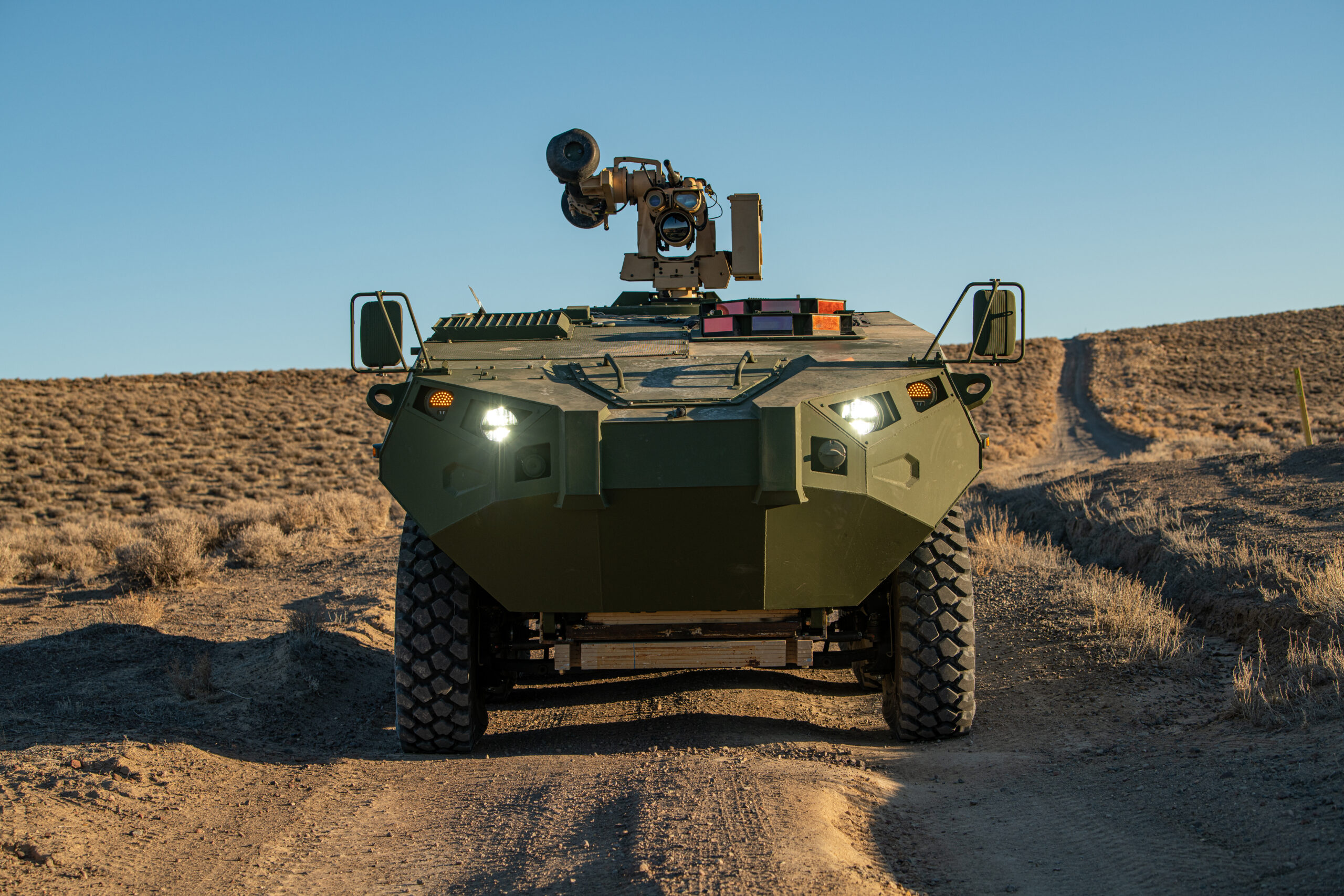 amphibious reconnaissance vehicle by Textron