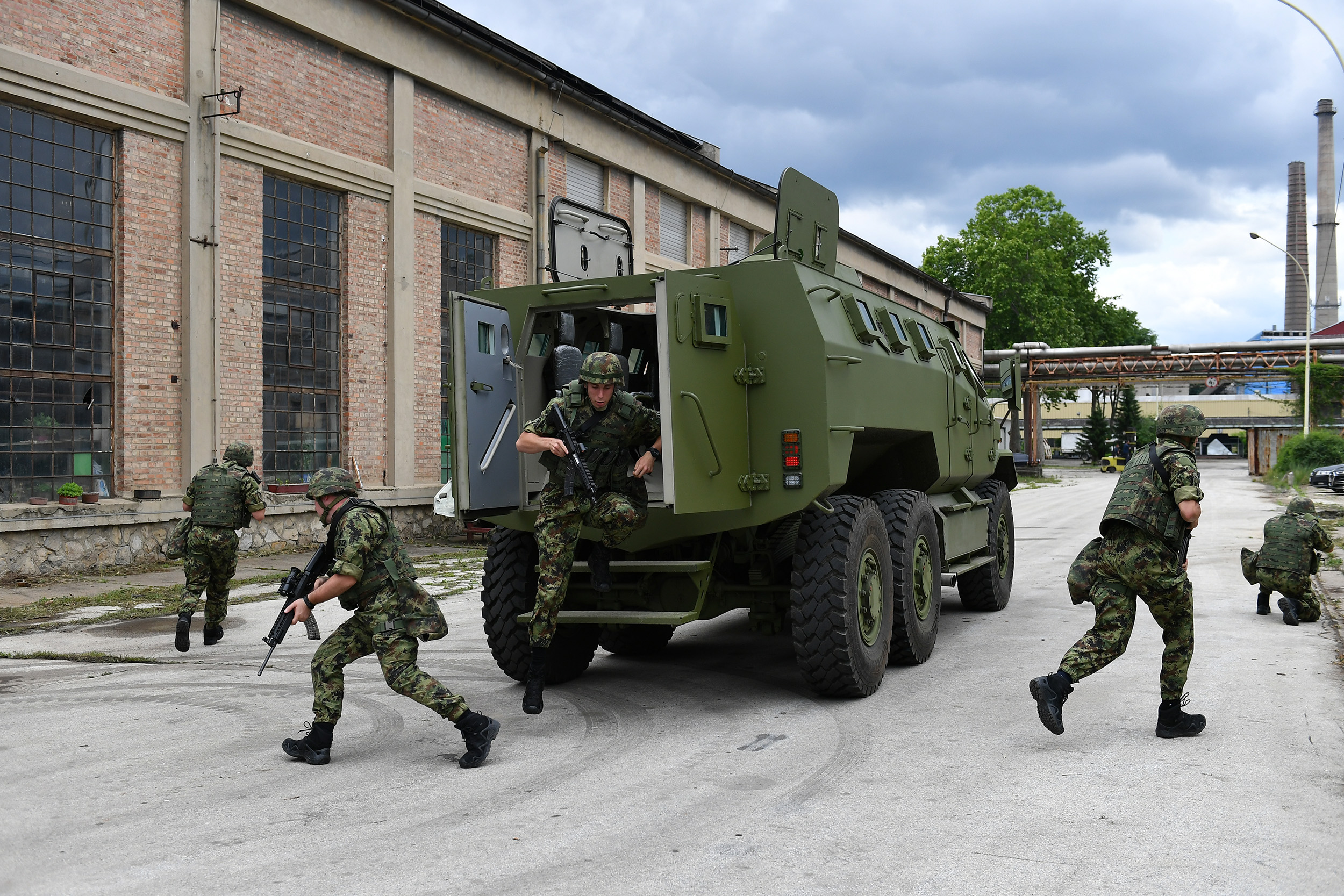 M-20 MRAP 6x6 armored fighting vehicle