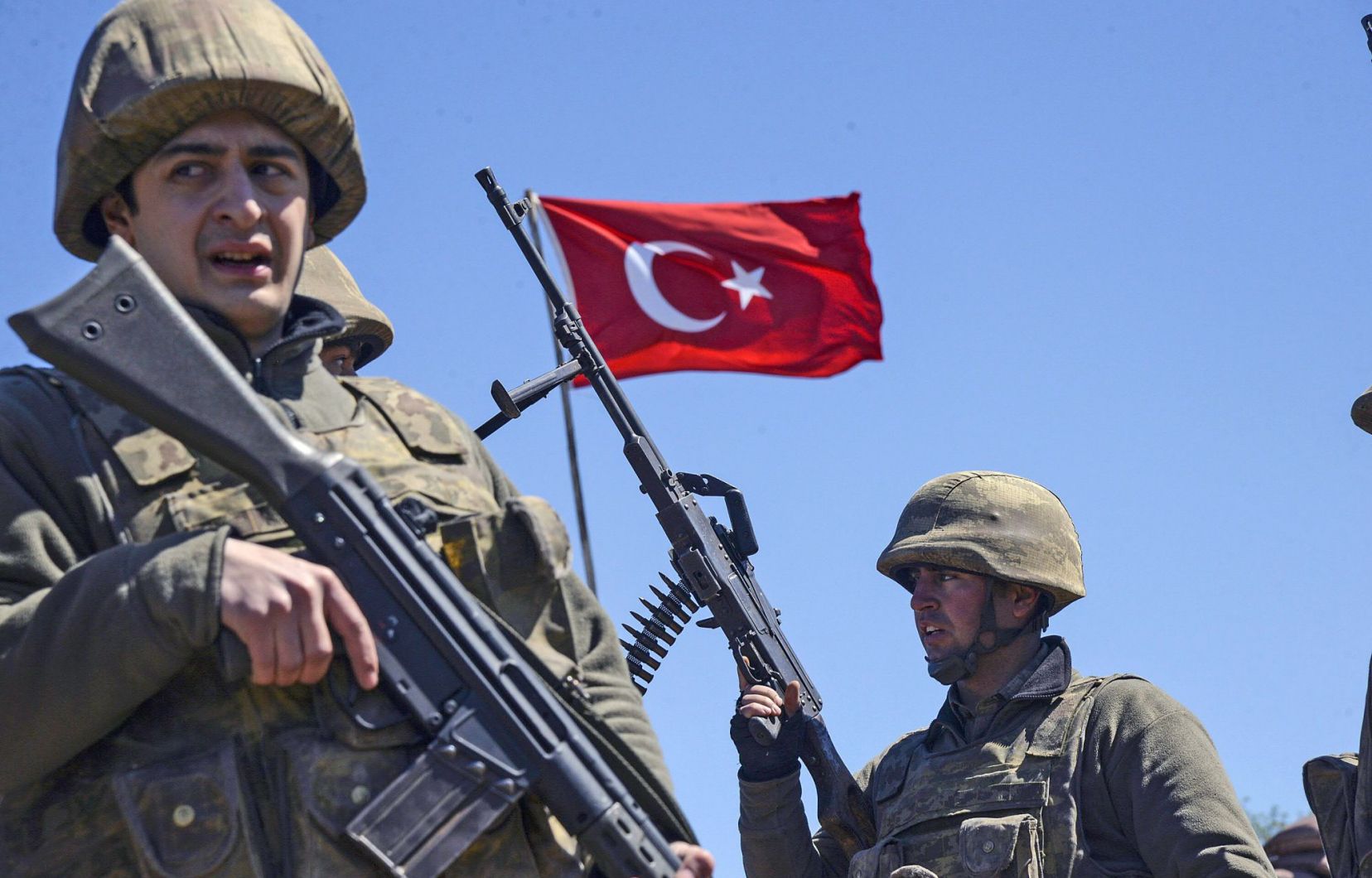 Turkish soldiers