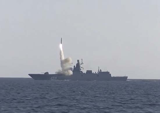 Flight test of the hypersonic cruise missile Zircon