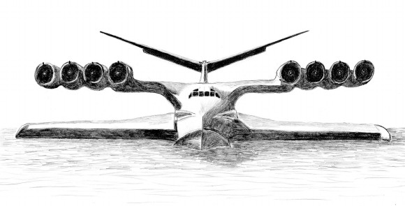 An illustration of the Caspian Sea Monster