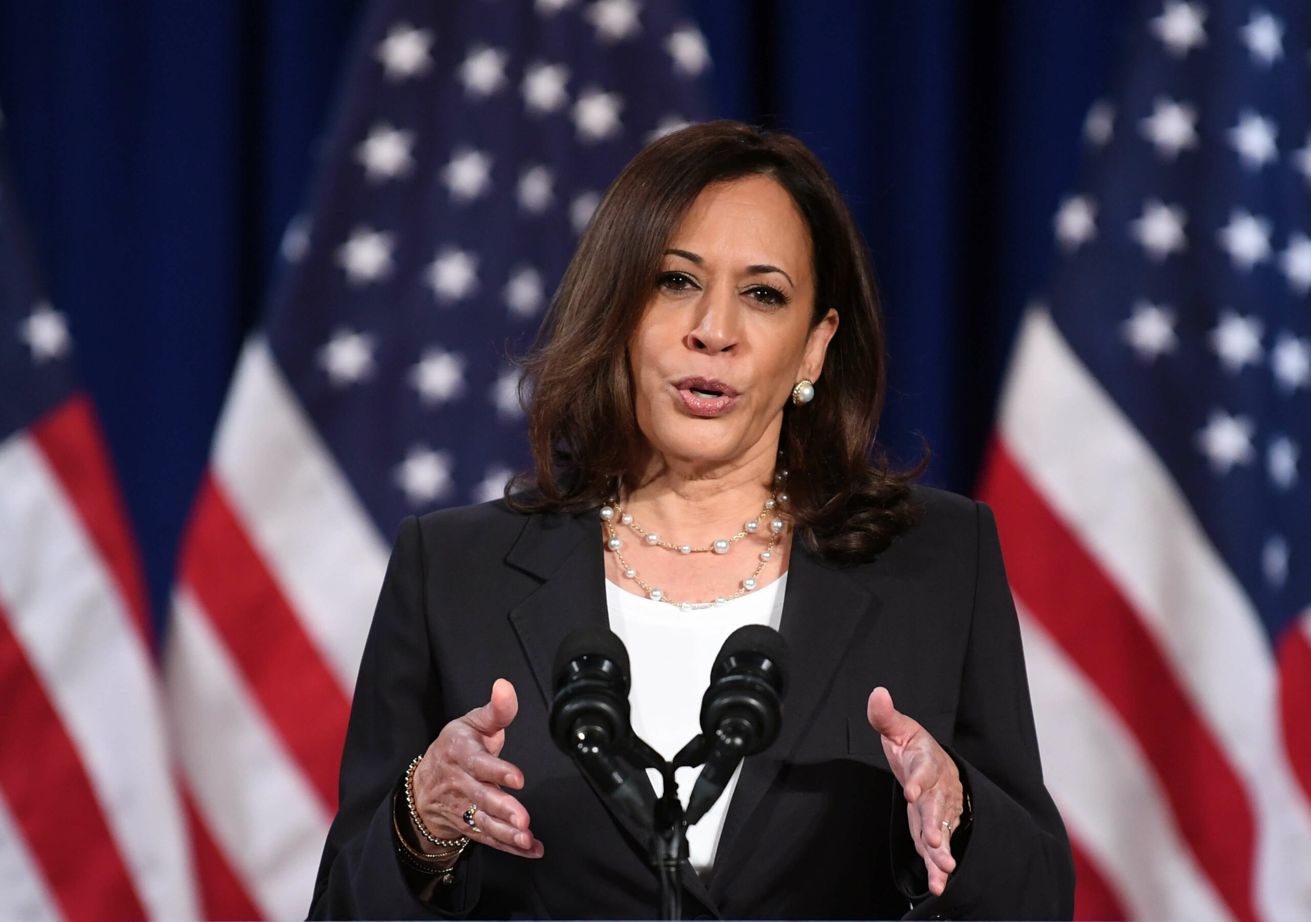 US vice president Kamala Harris