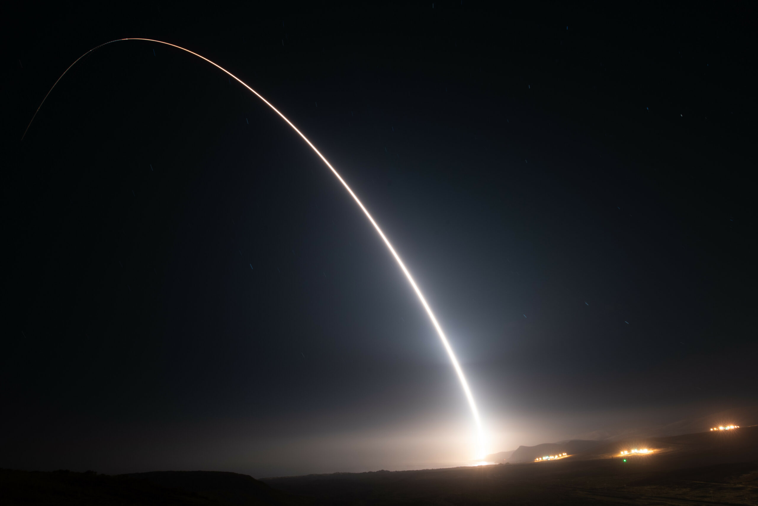 Air Force Global Strike Command unarmed Minuteman III intercontinental ballistic missile launch