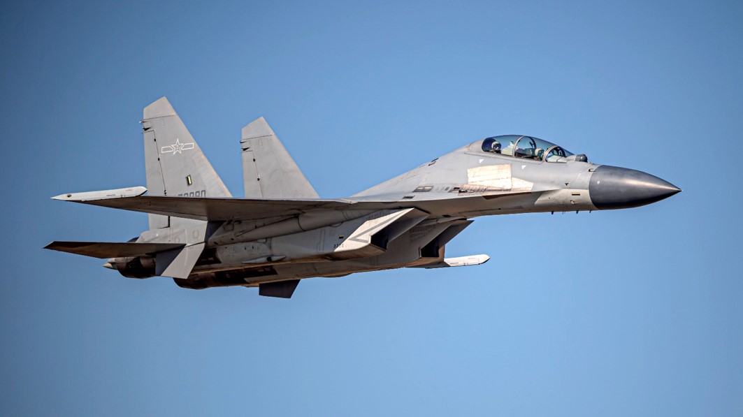 PLAAF J-16 fighter jet