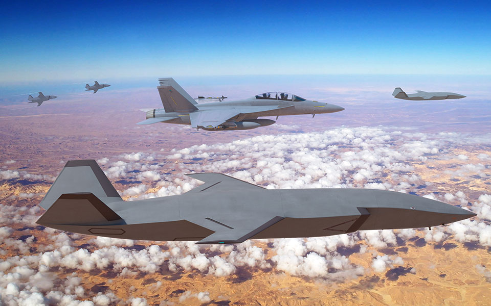 Wing man drone