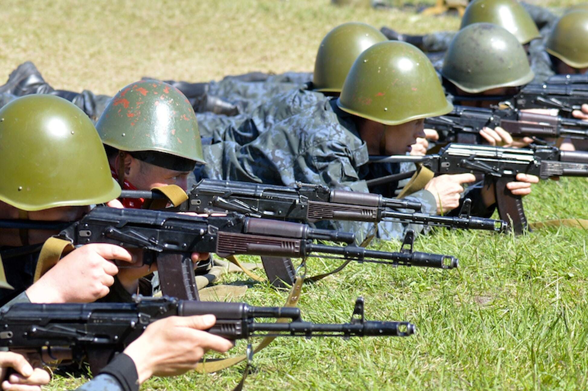 Ukrainian soldiers