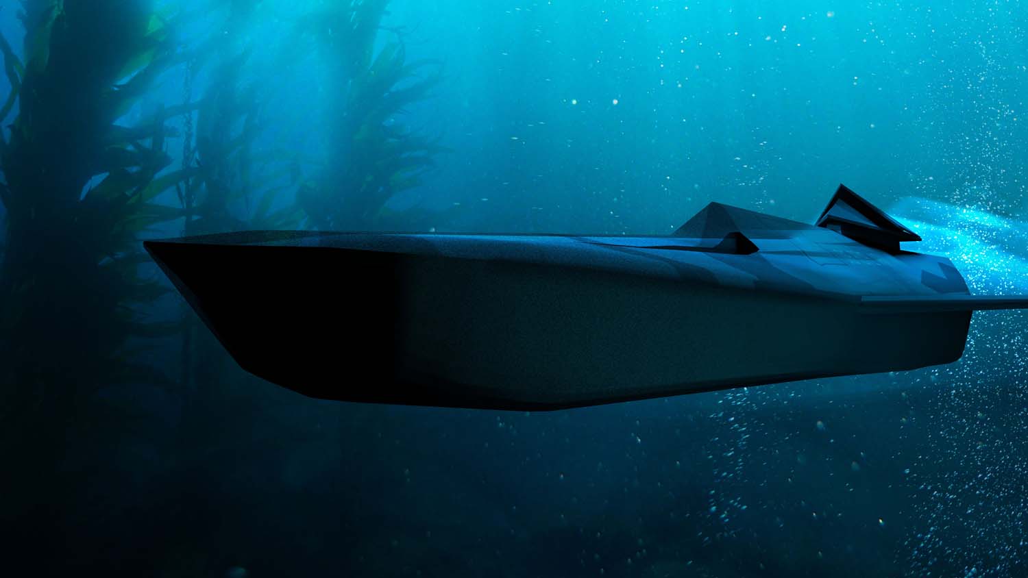 unmanned underwater vessel.
