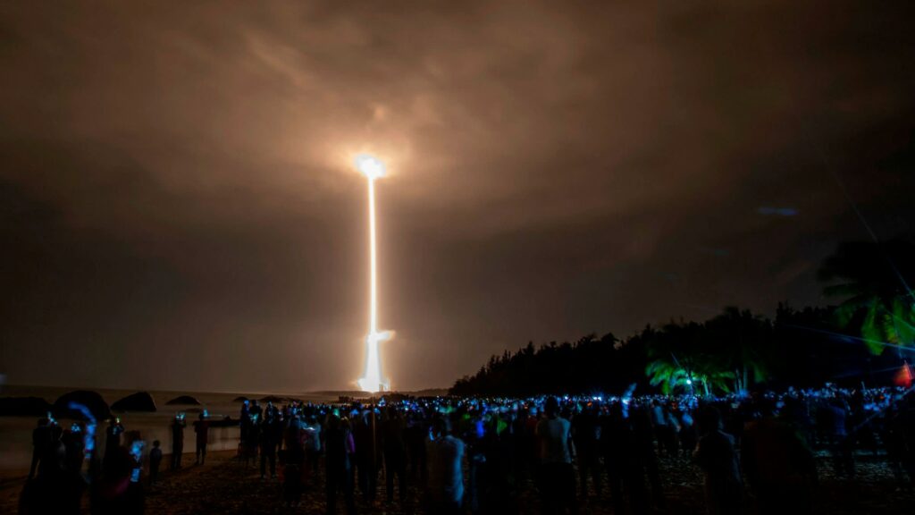 China's ‘Long March’ rocket, seen here carrying China’s Chang’e-5 lunar probe for its space program