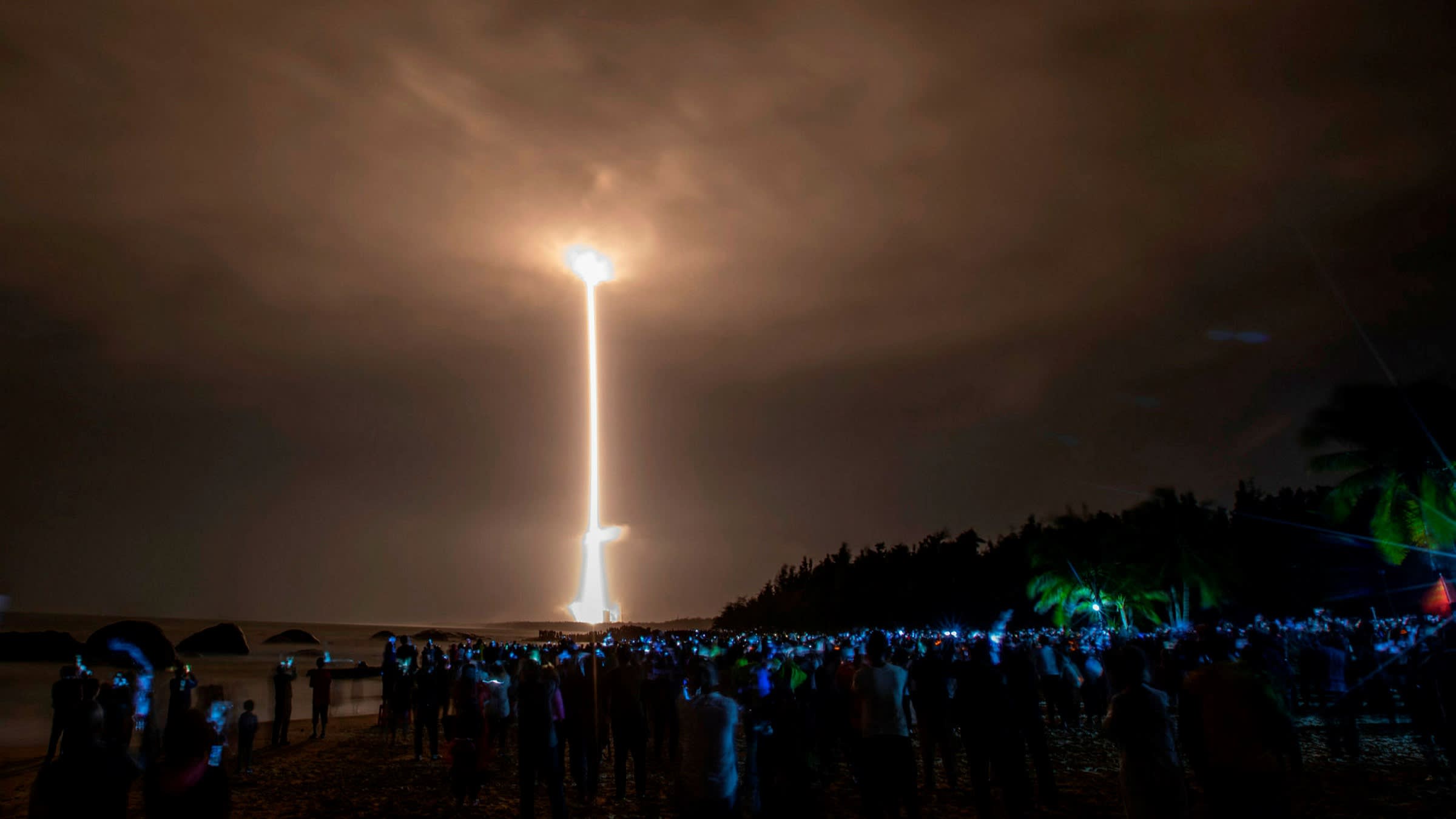 China's ‘Long March’ rocket, seen here carrying China’s Chang’e-5 lunar probe for its space program