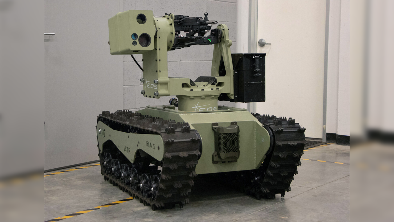 Cyborg's warfighter UGV.