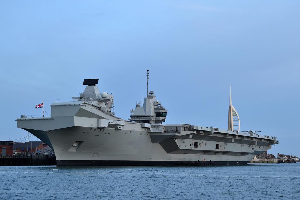 HMS Queen Elizabeth aircraft carrier