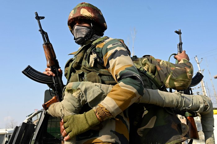 Indian soldiers