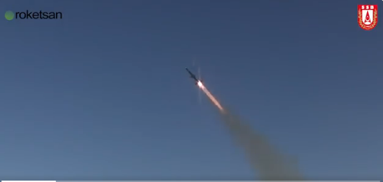 Siper air defense missile system launch.
