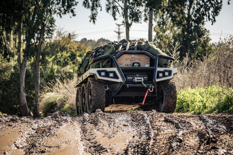 Rook multi-payload military 6x6 unmanned ground vehicle