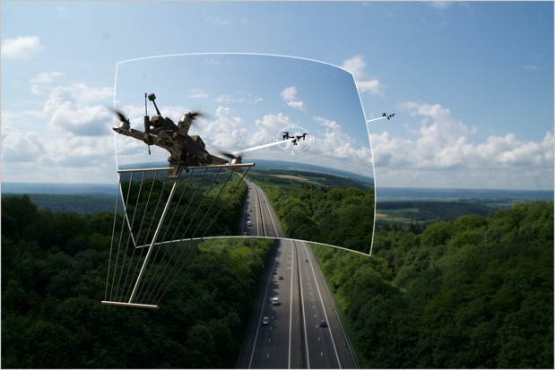 XTEND's human/AI-operated drone system.