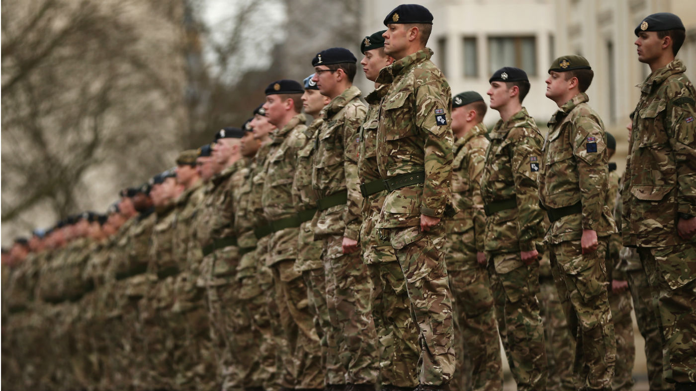 British soldiers