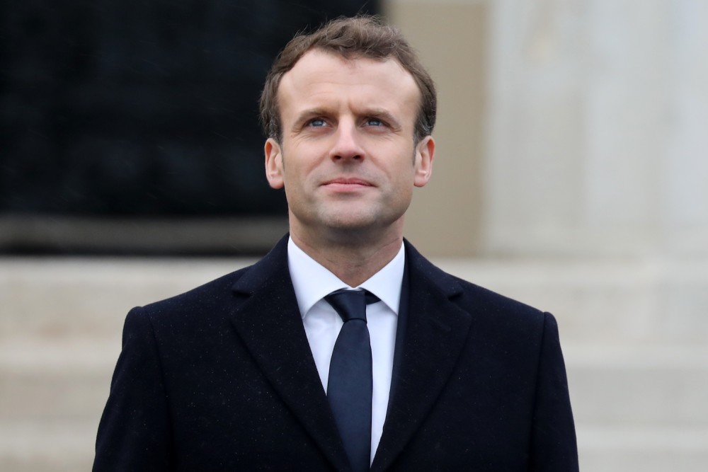 French President Emmanuel Macron.