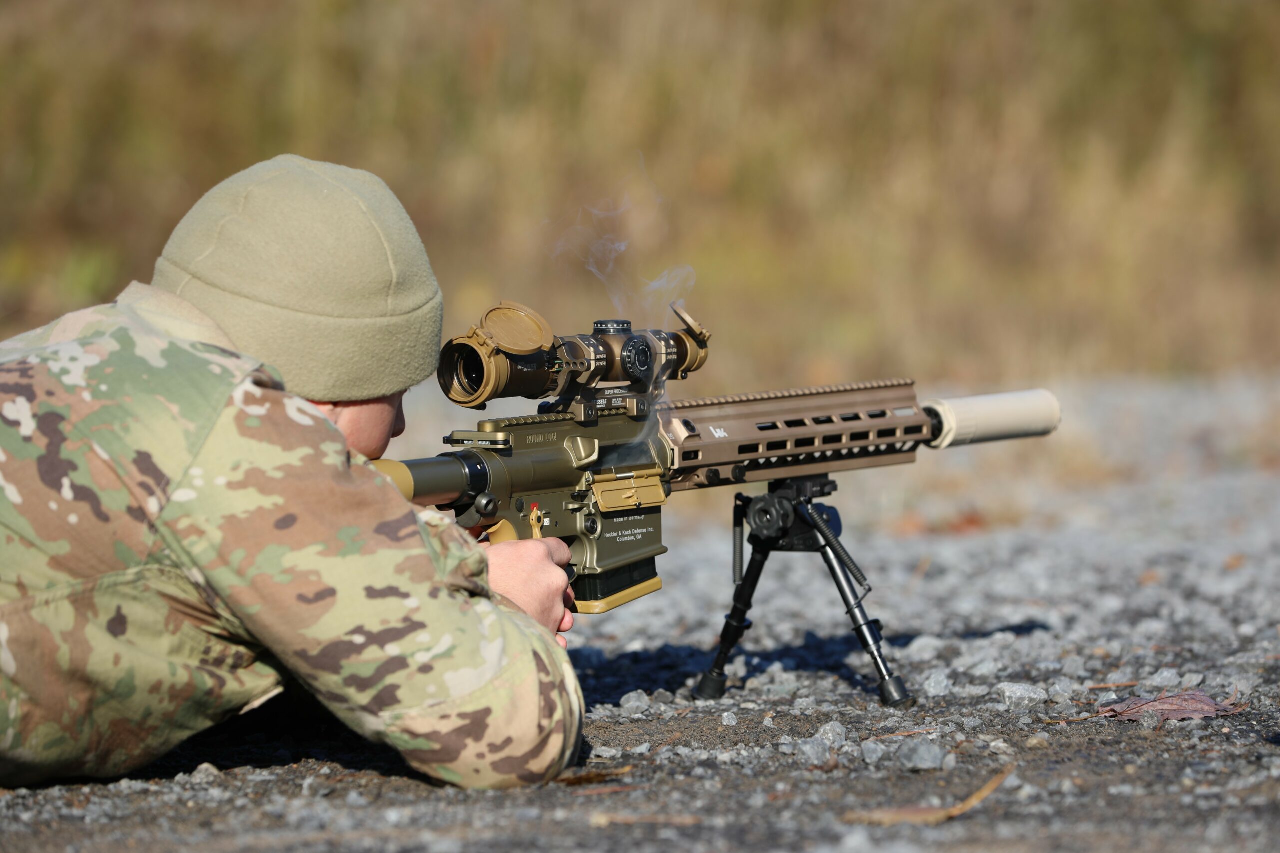 M110-A1 7.62-mm marksman rifle