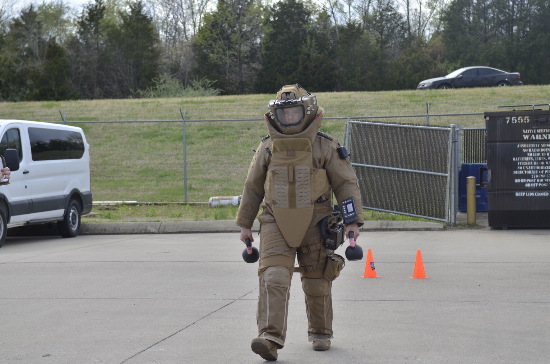 Next-generation bomb suit