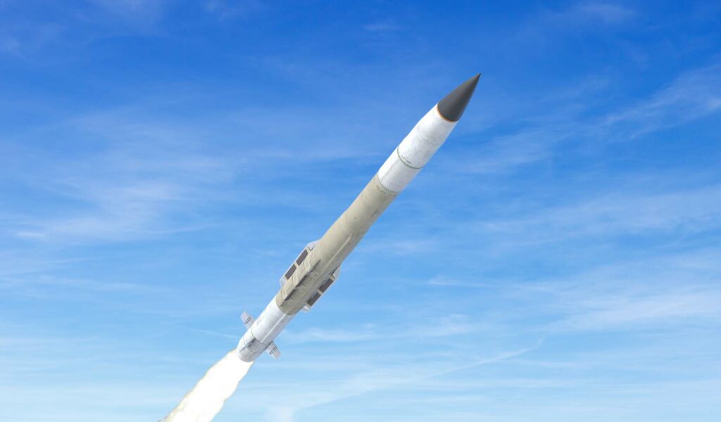 Lockheed Martin’s PAC-3 MSE missile.