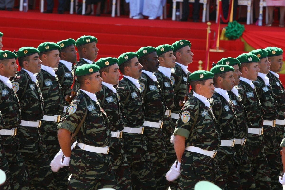 Moroccan soldiers
