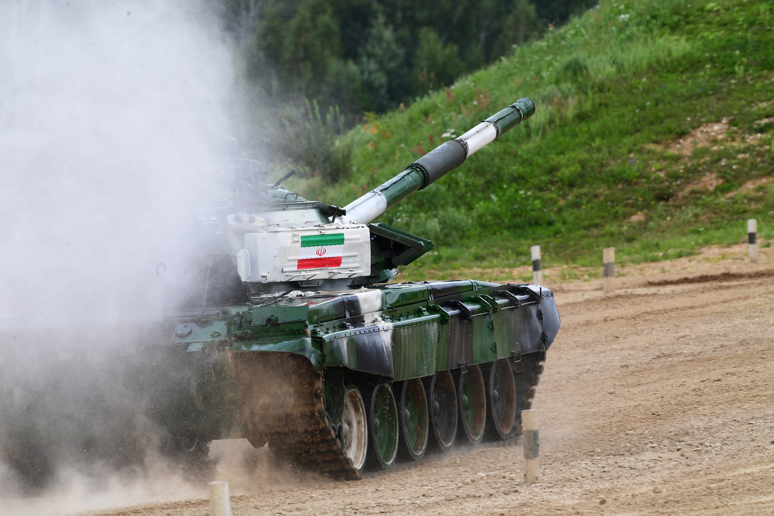 T-72 B3 tank operated by Iran