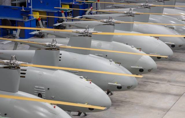 Russian VM-V unmanned target helicopters