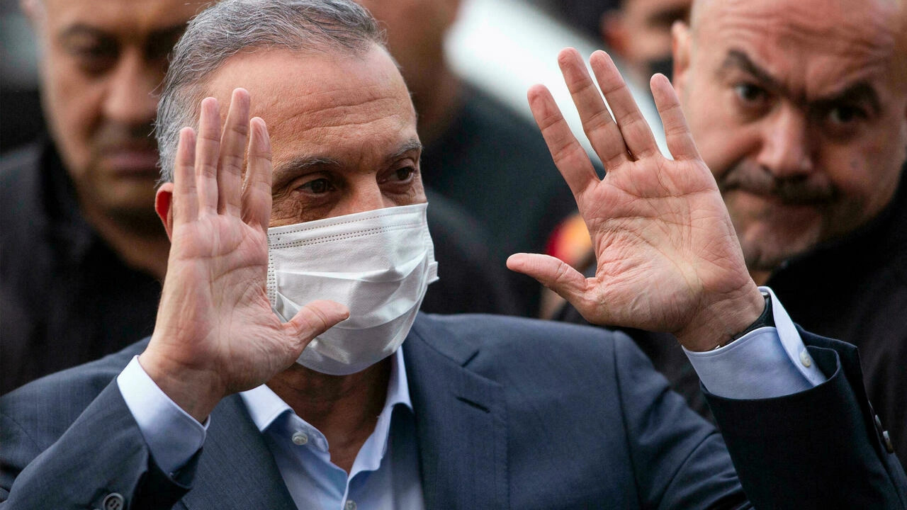 Iraq's Prime Minister Mustafa Kadhimi
