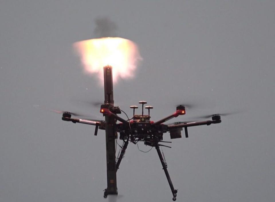 Drone-mounted M72
