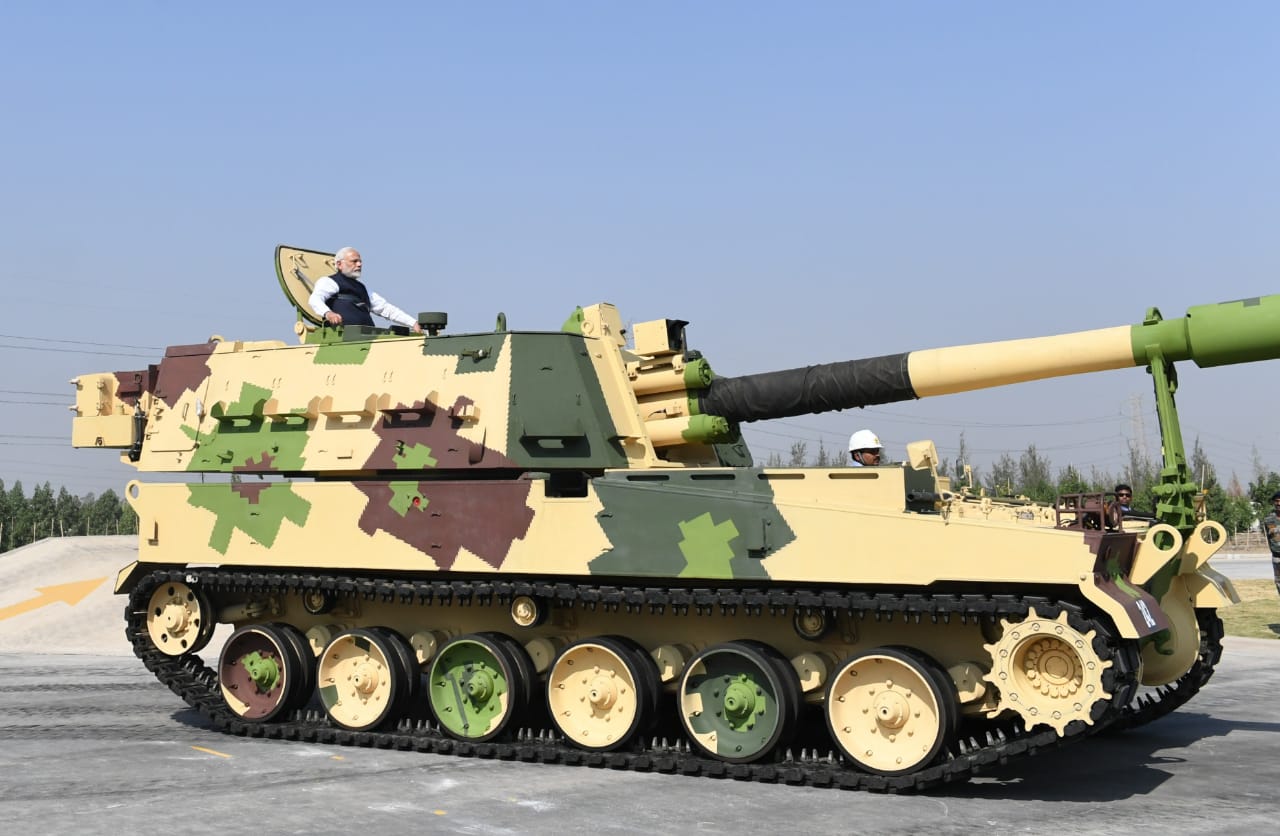 K-9 Vajra Self Propelled Howitzer