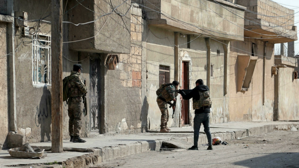 Kurdish forces northern Syria