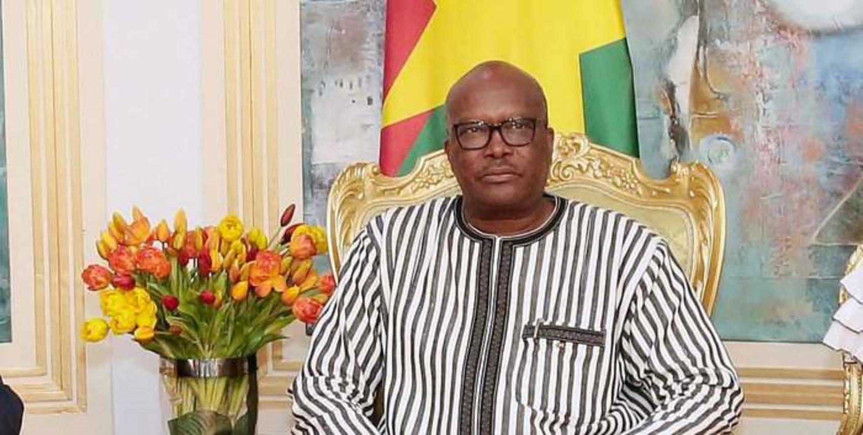 Burkina Faso President Roch Marc Christian Kabore