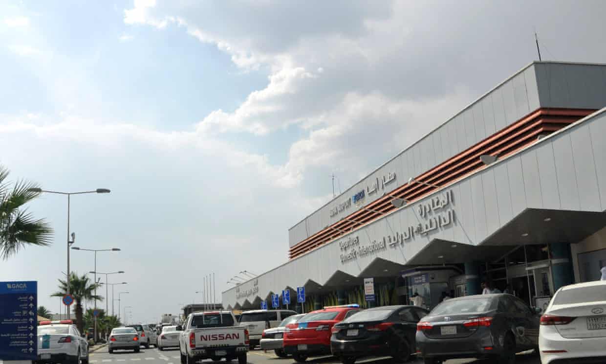 Abha airport in south-western Saudi Arabia