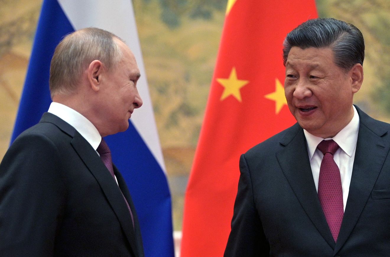 Russian President Vladimir Putin and Chinese President Xi Jinping