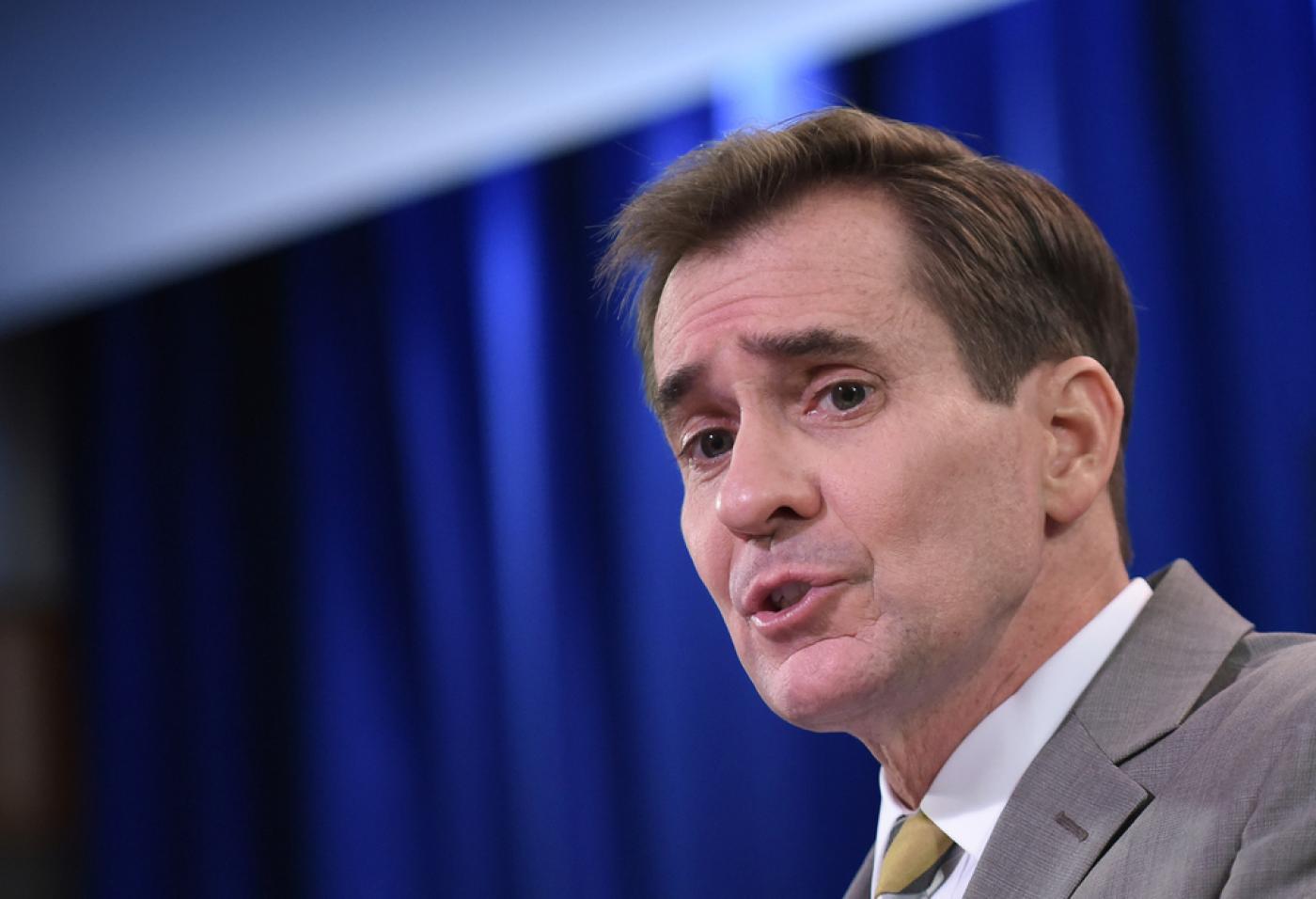 US State Department spokesman John Kirby