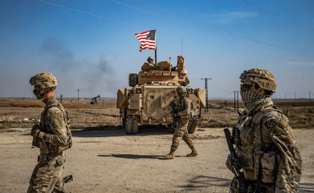 American soldiers in Syria