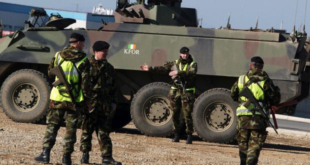 Irish soldiers