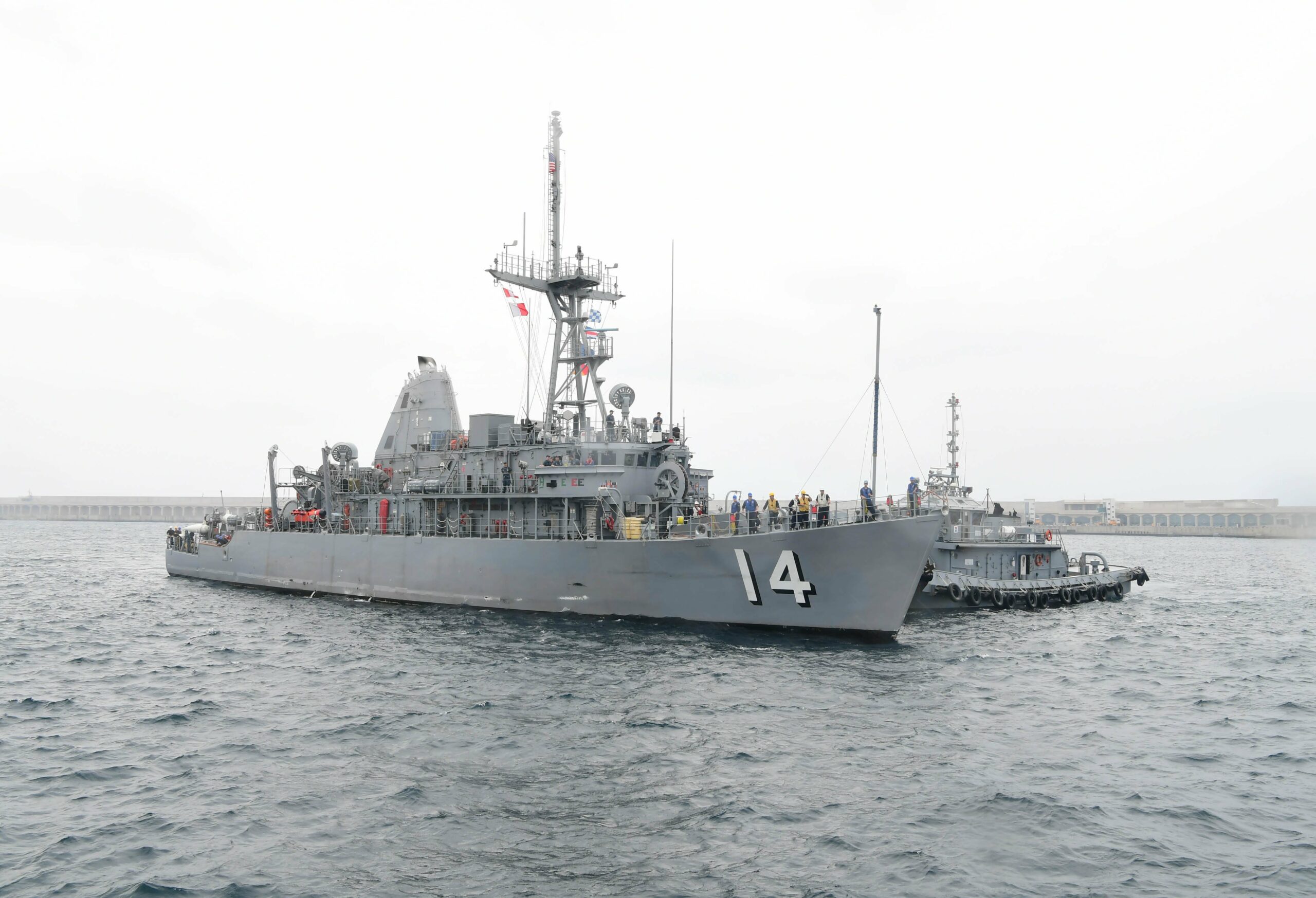 Mine countermeasure ship