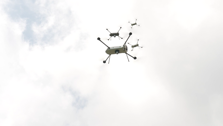 Drone swarm