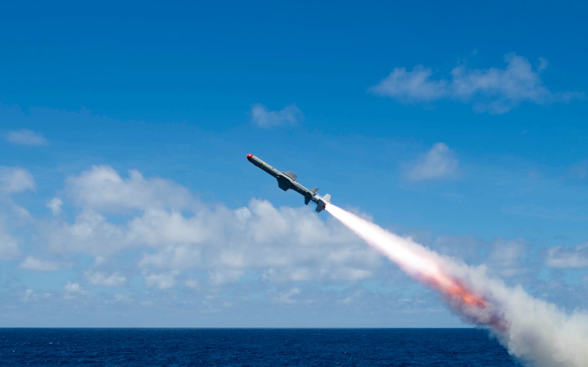 Harpoon missile