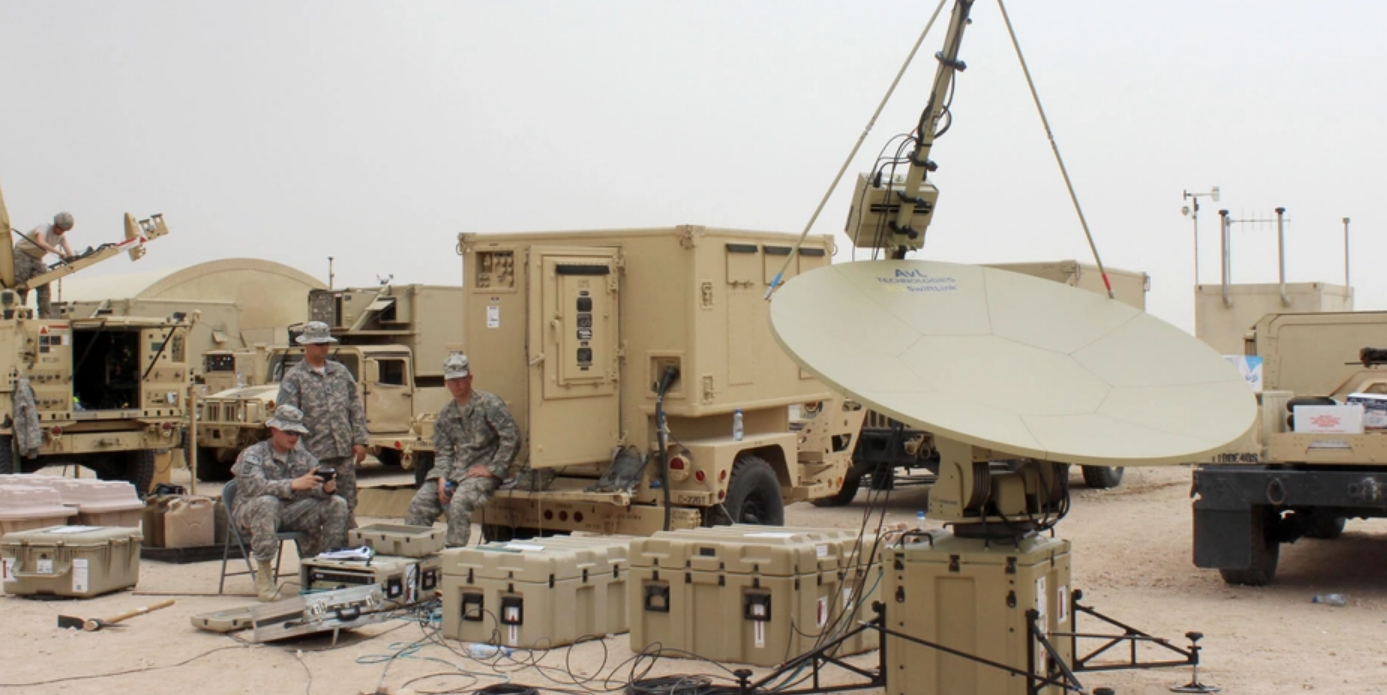 military antenna