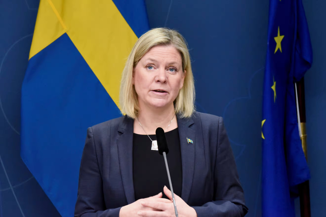 Swedish Prime Minister Magdalena Andersson