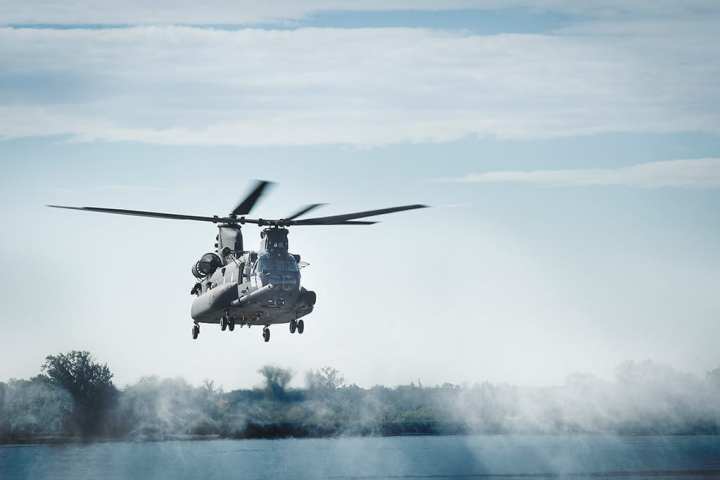 MH-47G Block II Chinook helicopter