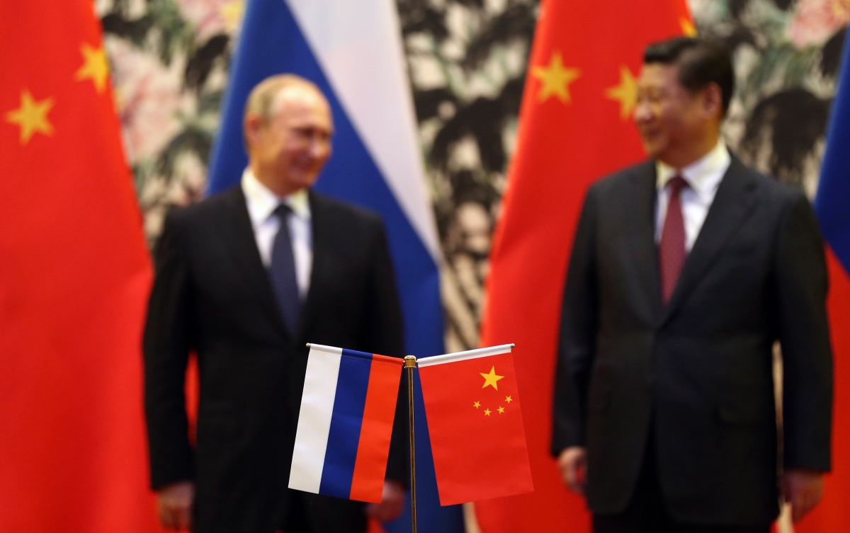 Russian President Vladimir Putin and Chinese President Xi Jinping