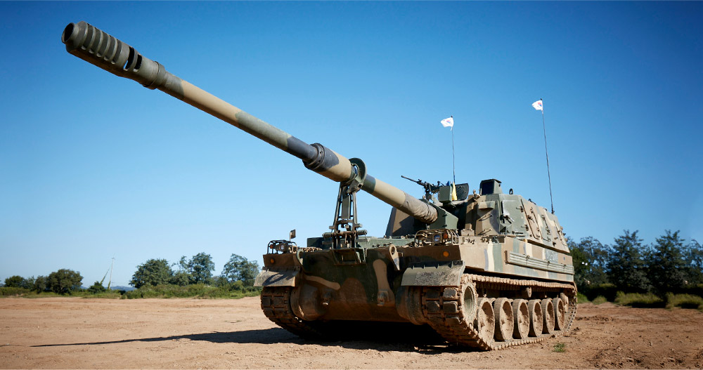 K9 Thunder howitzer
