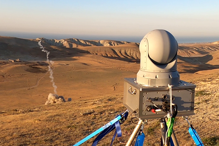 Live firing demonstration of BIRD Aerosystems' SPREOS