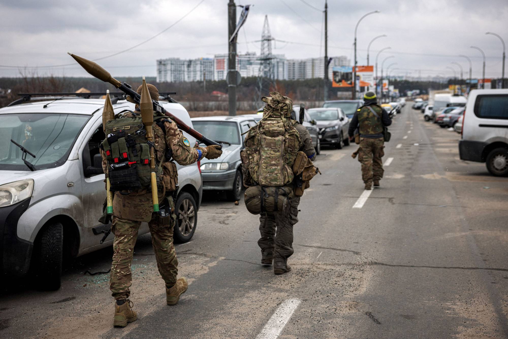 Ukrainian soldiers